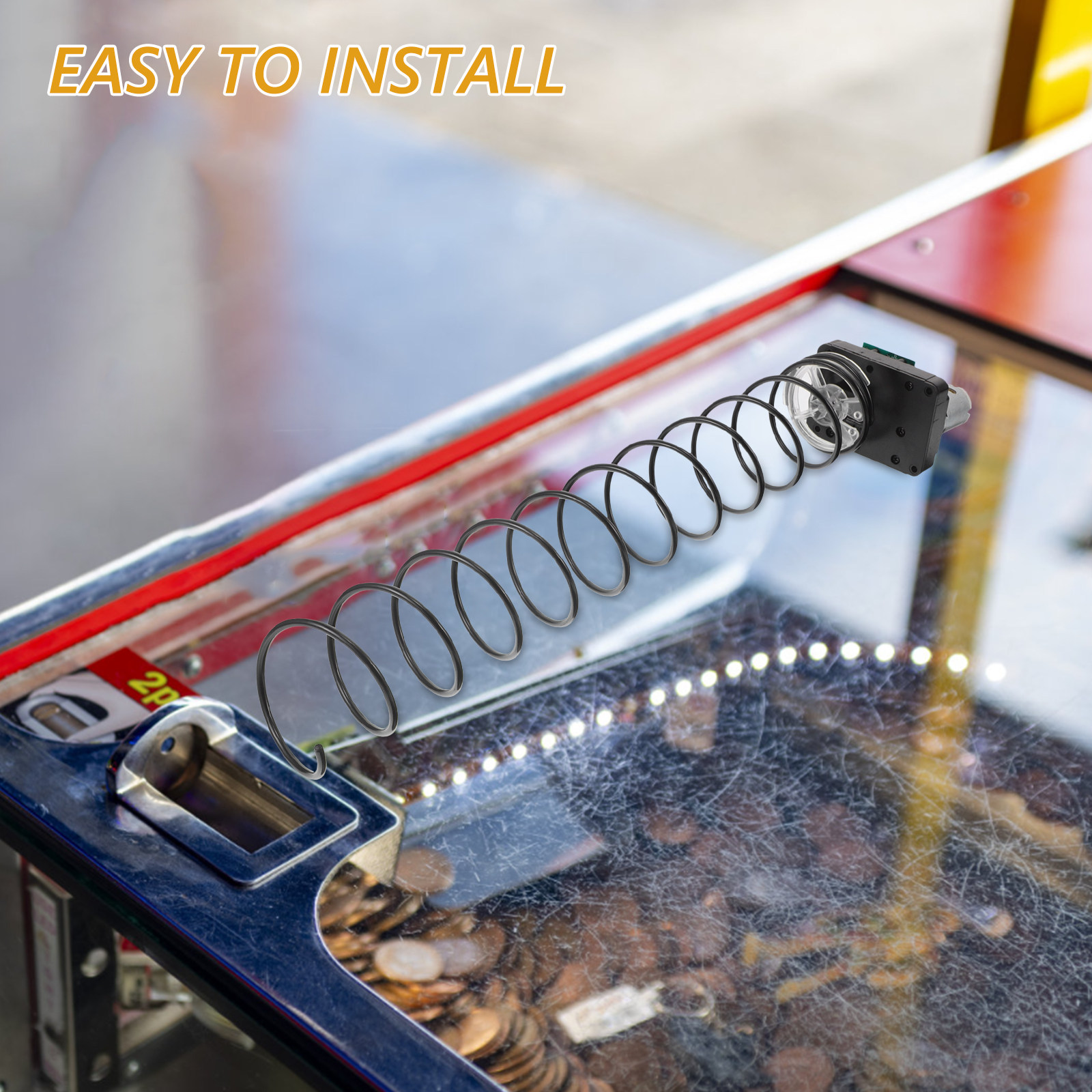 Pinball Machine - Game Machine Accessories Black Binding Machine