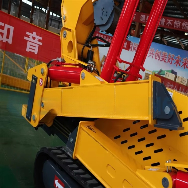 Mini Crawler Crane 5t 2000kg 4 - Crane Claw Motor recension och pris