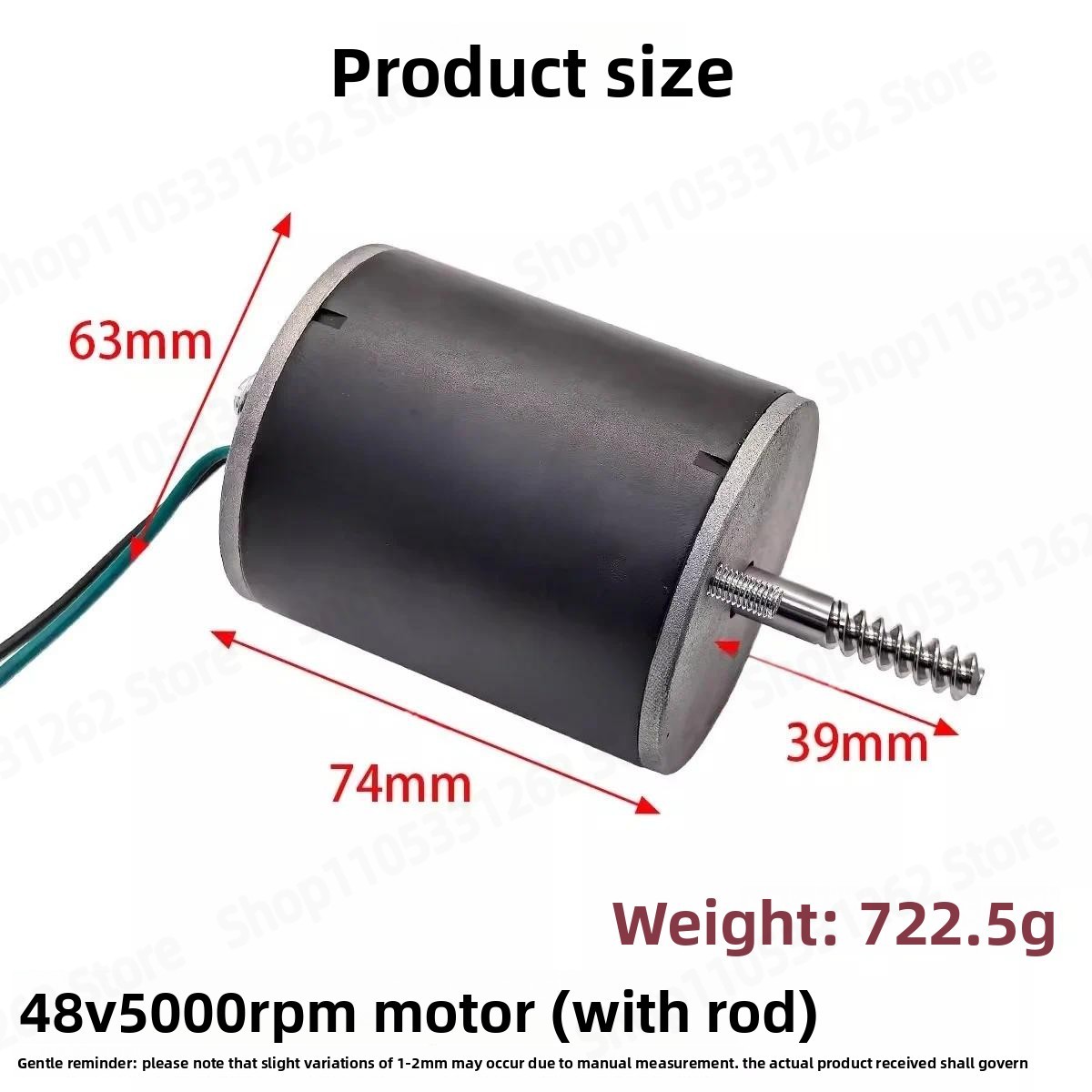48V 5000RPM Claw Machine Motor - Crane Claw Motor recension och pris