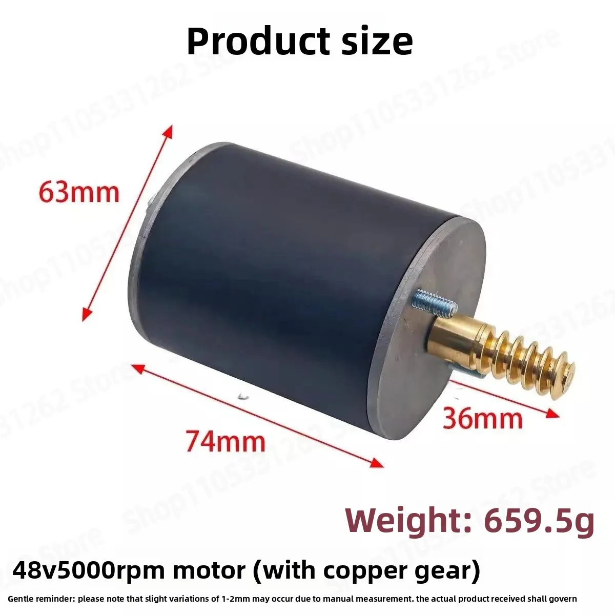 48V 5000RPM Claw Machine Motor - Crane Claw Motor recension och pris