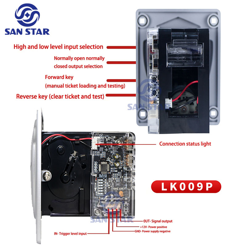 LK009P Lottery Ticket Dispense - Ticket Redemption Machine recension och pris
