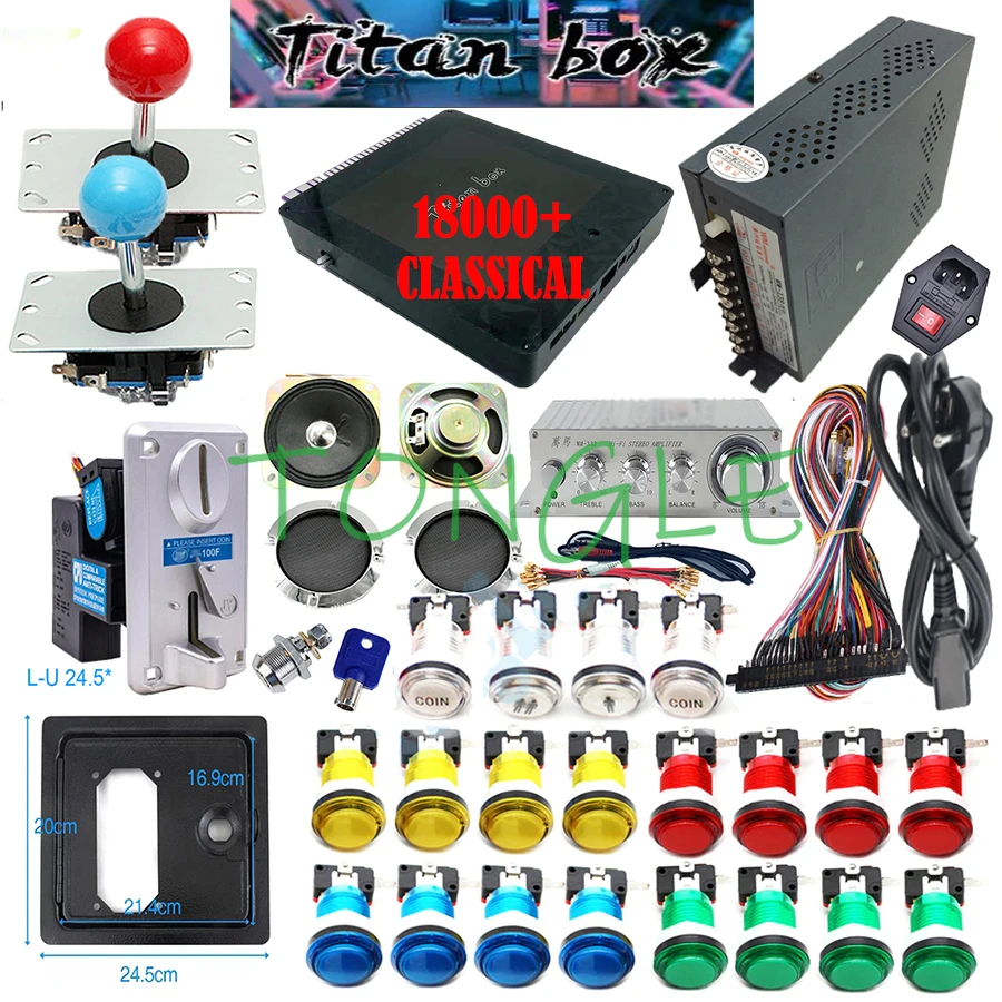 2 Players Titan Box 18000+ in  - Coin Acceptor Selector recension och pris